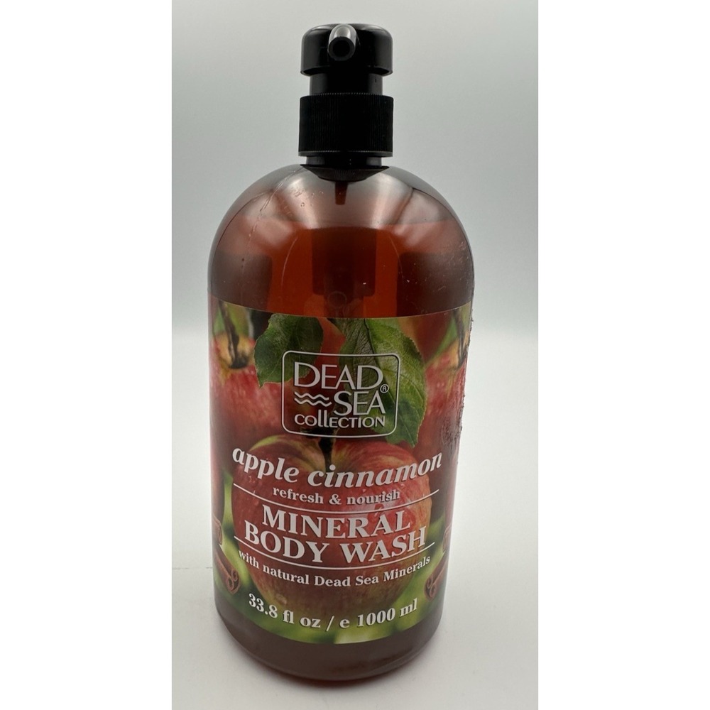 Dead Sea Collection Mineral Body Wash Apple Cinnamon 33.8 oz